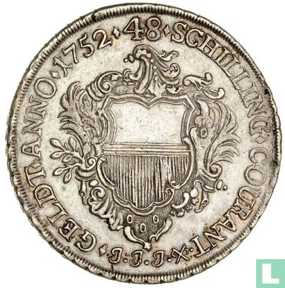 Lübeck 48 schilling 1752 - Afbeelding 1