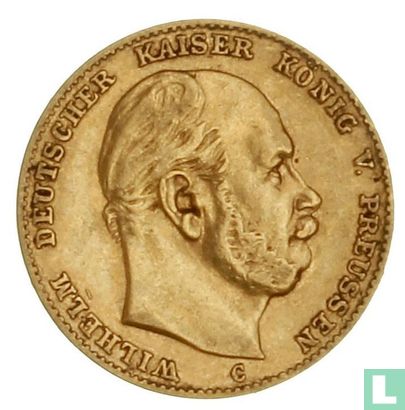 Pruisen 10 mark 1874 (C) - Afbeelding 2