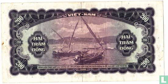 Viet Nam 200 dong 1958 - Image 2