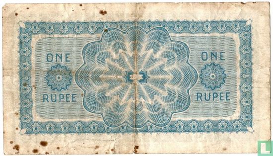 Ceylon 1 Rupie-1935 - Bild 2