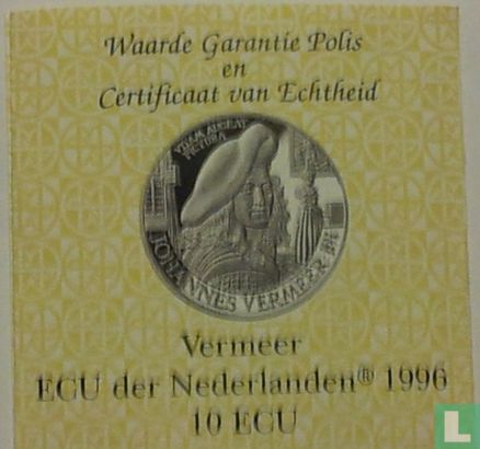 Nederland 10 ecu 1996 "Johannes Vermeer" - Bild 3