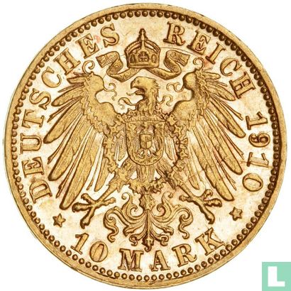 Württemberg 10 Mark 1910 - Bild 1