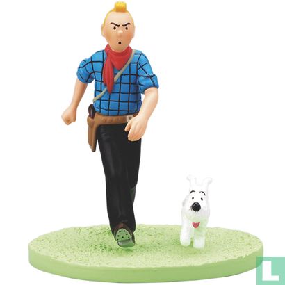 Tintin as a cowboy