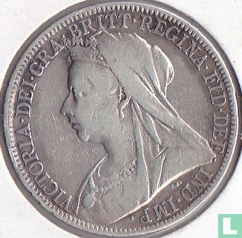 Verenigd Koninkrijk 1 florin 1900 - Afbeelding 2