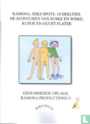 Ramona, Seks spots. 10 deeltjes. De avonturen van van Suske en Wiske, Kuifje en Guust Flater - Afbeelding 1
