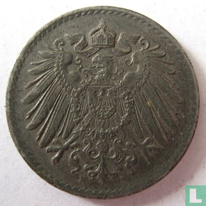 Empire allemand 5 pfennig 1920 (E) - Image 2
