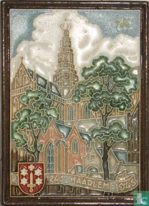 Haarlem,  1245 - HAARLEM - 1945 Haarlem 700 jaar ST.BAVO  - Afbeelding 2