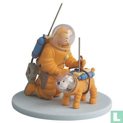 Tintin and Milou as astronaut - Image 2