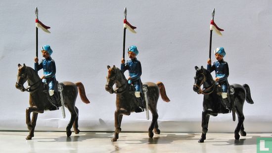 17th Bengal Lancers on horse - Afbeelding 1