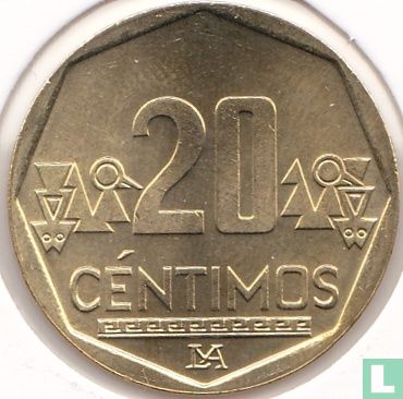 Peru 20 céntimos 2009 - Afbeelding 2