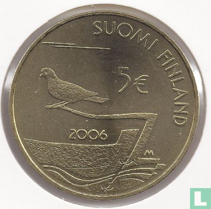 Finlande 5 euro 2006 "150th anniversary Demilitarization of Aland" - Image 1
