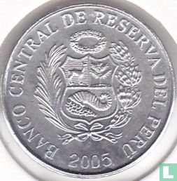 Peru 1 céntimo 2005 (aluminum) - Image 1