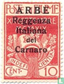 Perpetual water, with double overprint