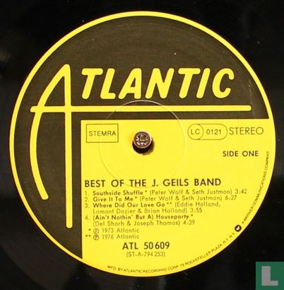 Best of the J. Geils Band - Bild 3