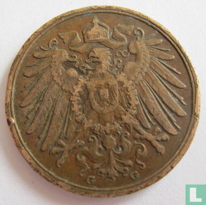 Duitse Rijk 2 pfennig 1912 (G) - Afbeelding 2