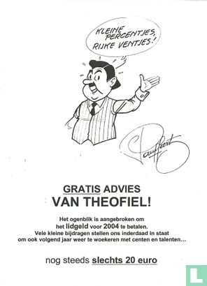 Geerts: Brabant Strip Magazine 2004 - Formulier Lidgeld