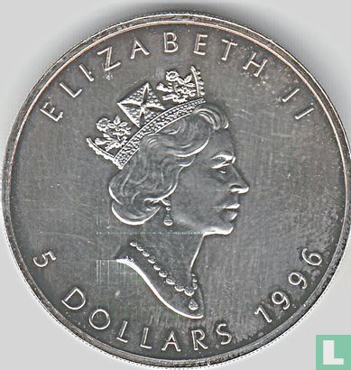 Canada 5 dollars 1996 (zilver) - Afbeelding 1