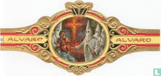 La "Ku Klux Klan" terrorizando a los negros - Afbeelding 1