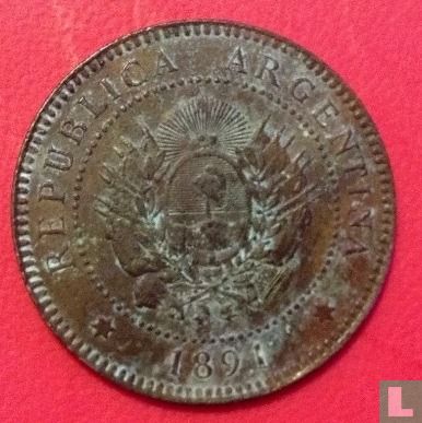 Argentina 1 centavo 1891 - Image 1