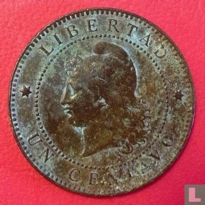 Argentinië 1 centavo 1891 - Afbeelding 2