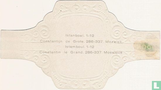 Konstantin der große, 286-337. Mosaik  - Bild 2