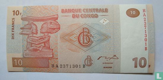Congo 10 Frank 2003 p-97A - Afbeelding 1