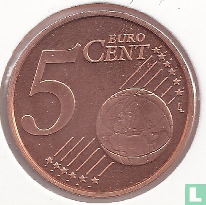 Belgique 5 cent 2001 - Image 2