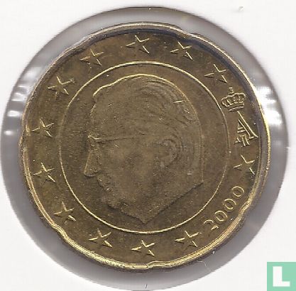 Belgium 20 cent 2000 - Image 1