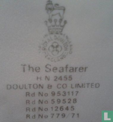 The Seafarer.  Een biscuitporseleinen sculptuur. - Image 3