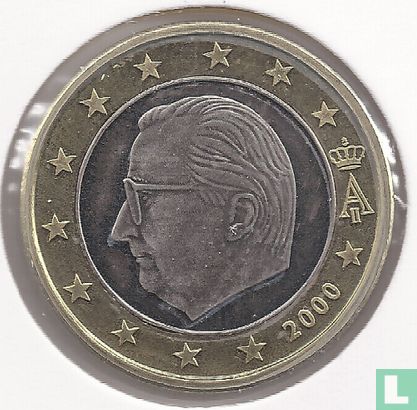 Belgium 1 euro 2000 - Image 1
