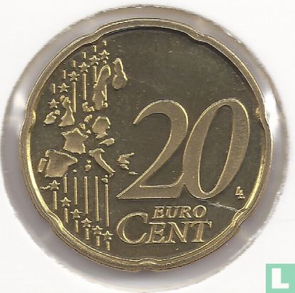 Belgique 20 cent 1999 - Image 2