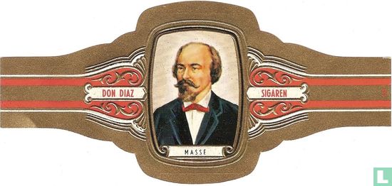 Masse, geboren 1822 te Lorient, overleden 1884 te Parijs - Afbeelding 1