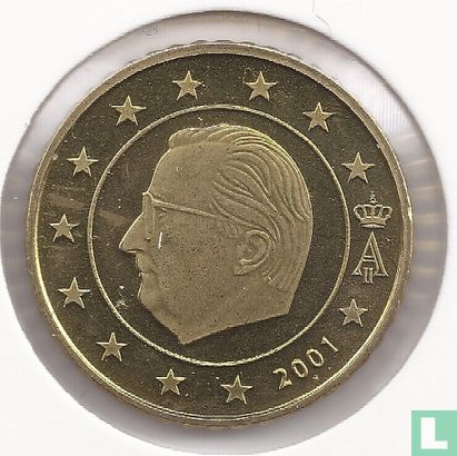 Belgique 50 cent 2001 - Image 1