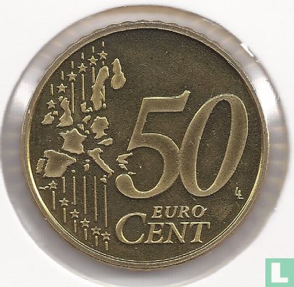 Belgium 50 cent 2001 - Image 2