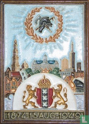 1874-15 AUG -1949 Brandweerfonds  Amsterdam   - Bild 3