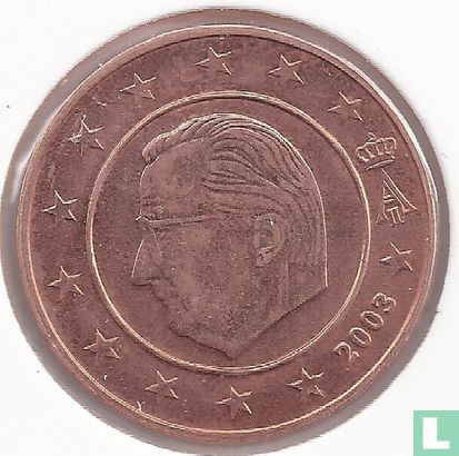 Belgique 5 cent 2003 - Image 1