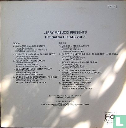 Jerry Masucci Salsa Greats vol 1 - Afbeelding 2