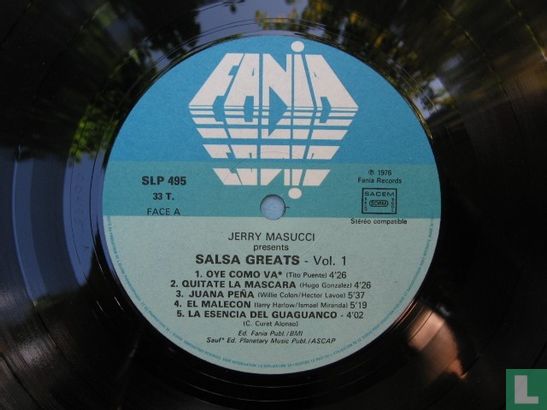 Jerry Masucci Salsa Greats vol 1 - Afbeelding 3