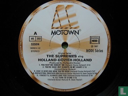 Holland-Dozier-Holland - Afbeelding 3
