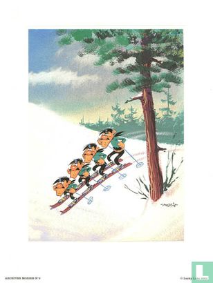Les Daltons à ski