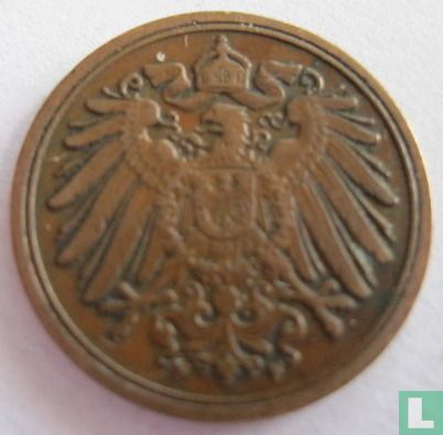 Duitse Rijk 1 pfennig 1891 (F) - Afbeelding 2