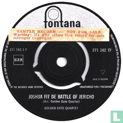 Joshua Fit the Battle of Jericho - Afbeelding 1