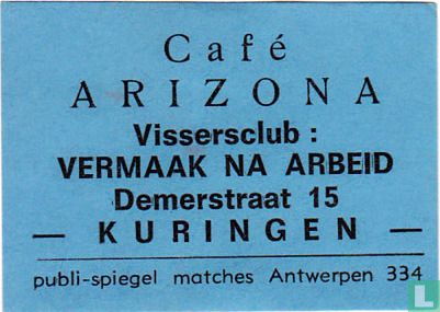 Café Arizona - Vissersclub - Image 1