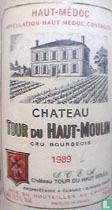 Tour Du Haut Moulin 1989, Cru Grand Bourgeois