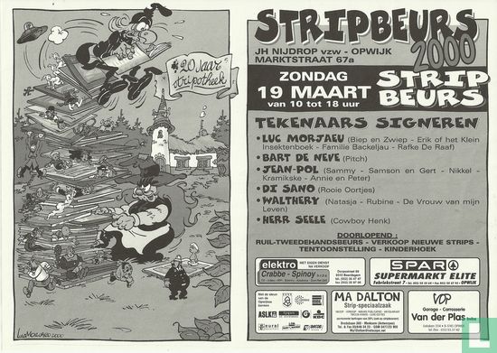 Stripbeurs JH Nijdrop vzw - Opwijk 2000