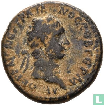 Romeinse Rijk, AE22, 98-99 AD, Trajanus (Antiochië)  - Afbeelding 2