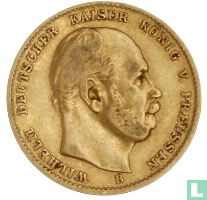 Prusse 10 mark 1872 (B) - Image 2