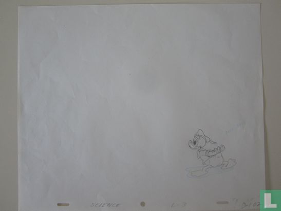 Donald Duck originele filmcel  - Afbeelding 3