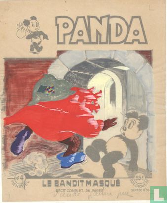 Originele cover franstalige uitgave Panda - Afbeelding 2