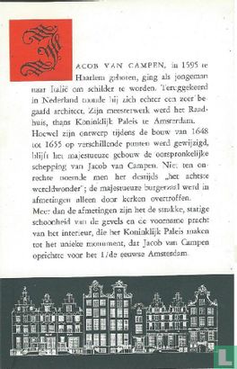 Dukaat Jacob van Campen Amsterdam - Afbeelding 3